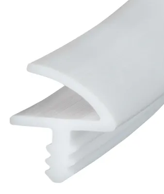 Obrázek produktu pro Gumové těsnění na dveře - 11 mm - Bílá barva - 10 metrů