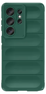 Immagine prodotto di Amorus, custodia antiurto compatibile con Qi per Samsung Galaxy S26 Ultra, verde