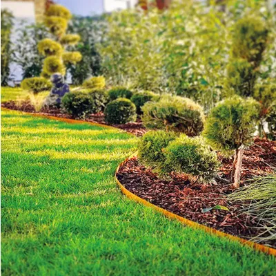 Produktbild von Beeteinfassung, Rasenkante bellissa Corten 1000 x 20 cm