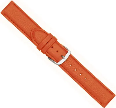 Produktbild von Uhrenarmband Kalbsleder weich Orange Herzog Beach 20445S, Stegbreite:12mm