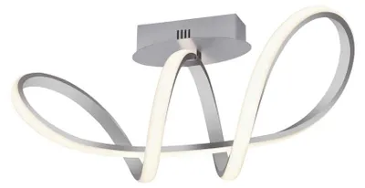 Immagine prodotto di Plafoniera LED argento, dimmerabile, L 62 cm