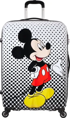 Produktbild von American Tourister Disney Legends 4-Rollen-Trolley 74 cm - mickey mouse polka dot
