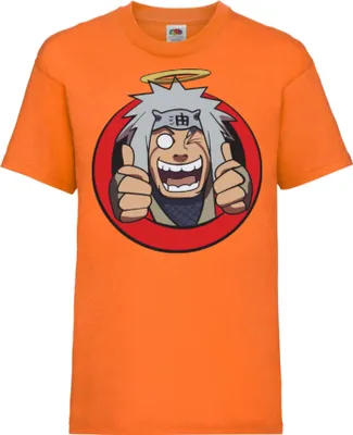 Produktbild von Kinder T-Shirt Naruto Jiraya 02 Toad Master, 3-4 Jahr - 104 / Orange