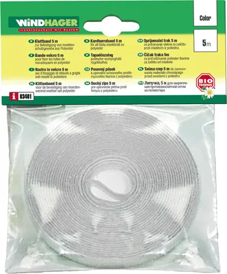 Produktbild von WINDHAGER Fliegengitter Klettband 5m