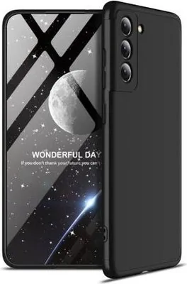 Produktbild von 360 Grad-Case für Xiaomi Mi 10T mit 2.5D Glas - Farbe: Schwarz - Modellkompatibilität: Für Xiaomi Mi 10T & 10T Pro