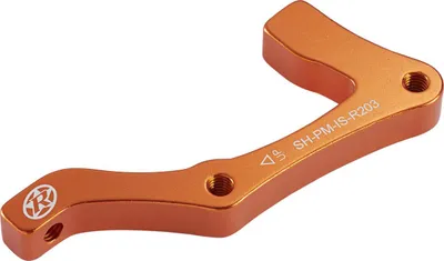 Produktbild von Reverse Bremsscheiben Adapter Shimano IS-PM Ø 203mm Orange