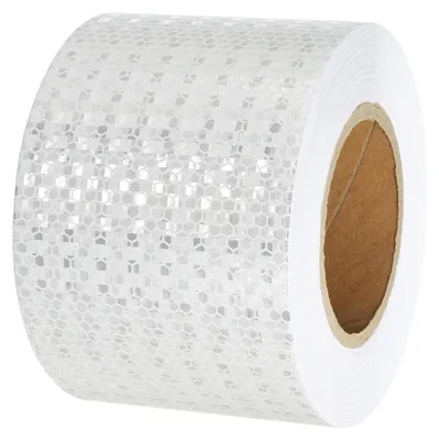 Reflektierendes Klebeband 10 cm x 25 m, weiß, wasserdicht