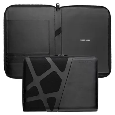 Produktbild von HUGO BOSS A4 Konferenzmappe Craft Black