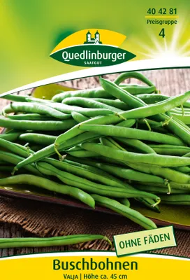 Produktbild von Buschbohne Valja | Buschbohnensamen von Quedlinburger