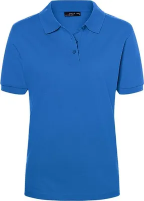 Produktbild von James & Nicholson Damenpoloshirt Classic, Gr. L,royalblau