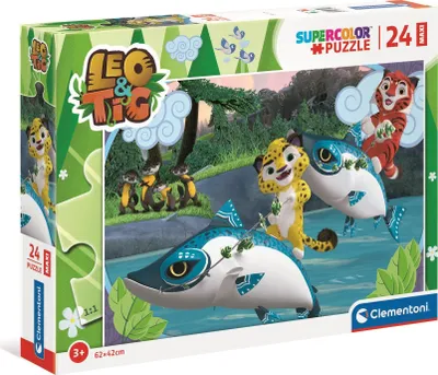 Produktbild von Clementoni Supercolor 24223, 24 Stück(e), Tiere, 3 Jahr(e)