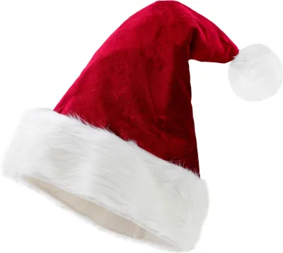 Produktbild von Weihnachtsmütze - Nikolausmütze rot mit Bommel