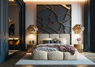 Produktbild von Polsterbett Doppelbett GRACIA 180x200cm Komplettset in Stoff Boston Graubeige