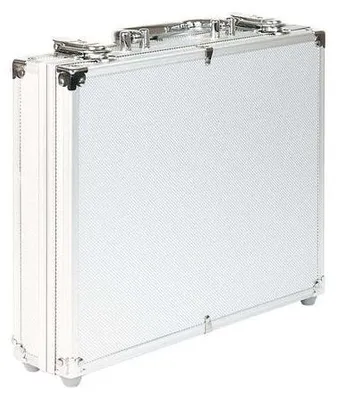 Produktbild von Münzkoffer ALU für 180 Münzen/Münzkapseln bis Ø 38 mm