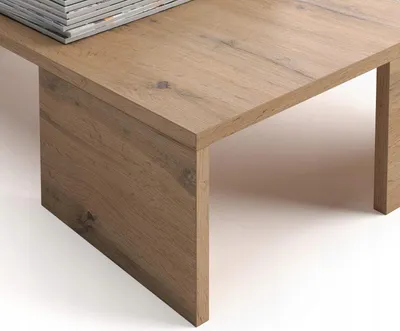 Zdjęcie produktu dla Mobili Fiver Stolik Kawowy Rustykalny Dąb 60X90X21Cm Do Salonu Biura