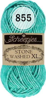 Produktbild von Scheepjes Stone Washed XL 50g (855) Green Agate