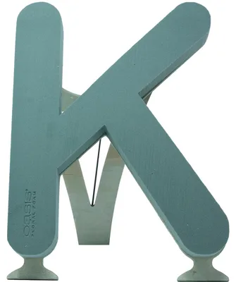 Produktbild von OASIS Steckschaum BIOLINE Buchstabe K 37cm Steckmasse Steckschwamm