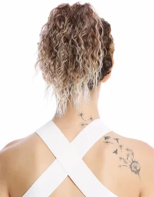 Produktbild von WIG ME UP Zopf Pferdeschwanz Kurz Lockig Krepplocken Blond Rotbraun Mix N67A-V-16T33