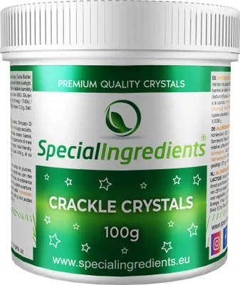 Produktbild von Special Ingredients Knallbrause 100 g - Knisterzucker zum Dekorieren von Desserts, Kuchen, Eis und Getränke, Lebensmittelqualität