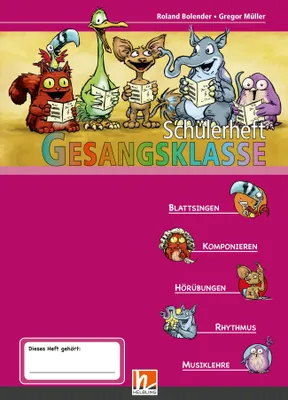Produktbild von Leitfaden Gesangsklasse. Schülerheft