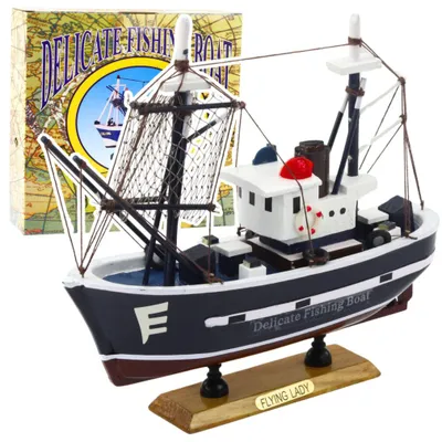 Produktbild von Lean Sammlermodell Dekoratives Fischereifahrzeug Flying Lady 24X23Cm