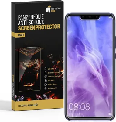 Produktbild von 6x Panzerfolie für Huawei Nova 3 ANTI-SCHOCK Displayfolie Displayschutzfolie MATT