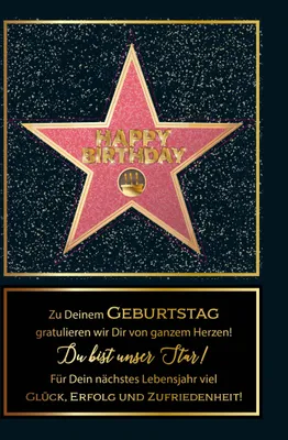 Produktbild von bentino Geburtstagskarte XL mit Musik, DIN A4 Set mit Umschlag, hochwertige Grußkarte spielt "Simply the BEST", Sound in toller HiFi Qualität, Glückwunschkarte aus der Serie "Great Cards"