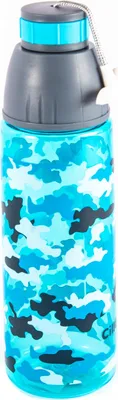Produktbild von Trinkflasche 800ml Sportflasche - Auslaufsicherer Bidon für Schule Sport & Freizeit