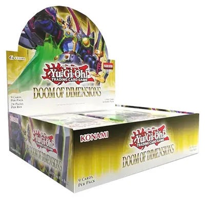 Obrázok produktu pre Yu-Gi-Oh! Doom of Dimensions Booster Display Englisch