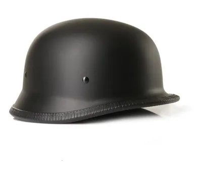 Image de Casque demi-calotte Chopper, modèle "Brain Cap CMX", noir, "XL", style "Easy Rider" (allemand)