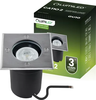 Obrázok produktu pre LUMILED zemné zapustené svetlo pre GU10 - zemné reflektory IP65 IK09 pohyblivé uhlové strieborné zemné svetlo zemné zapustené reflektory vonkajšie svetlo cestné svetlo