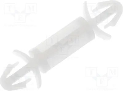 Obrázek produktu pro 10 kusů, barva: přírodní, délka: 11,2 mm, UL94V-2, montážní kolíky Kuntoff