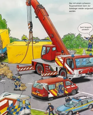 Obrázok produktu pre Mit Blaulicht zum Einsatz! Feuerwehr und Polizei