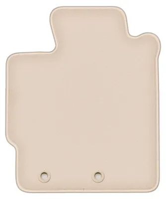 Produktbild von DURBAN Beige Velours-Fahrerfußmatte für Toyota Yaris IV Hybrid Schrägheck (2020-)