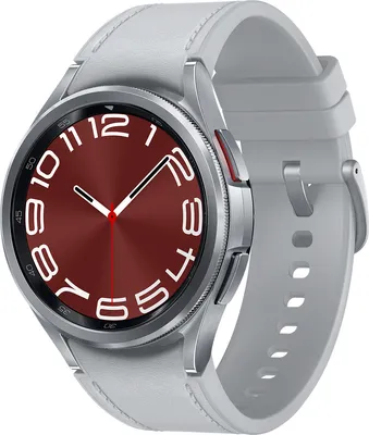 Produktbild von Samsung Galaxy Watch6 Classic SM-R955FZSADBT, 3,3 cm (1.3"), AMOLED, Touchscreen, 16 GB, GPS, 52 g