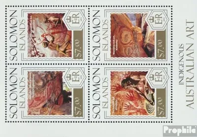 Produktbild von Briefmarken Salomoninseln 2013 Mi 2307-2310 Kleinbogen (kompl. Ausg.) postfrisch Kunst