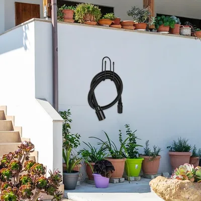 Produktbild von Schlauchhalter für Gartenschlauch - Wandmontage - 3 Stück - Metall