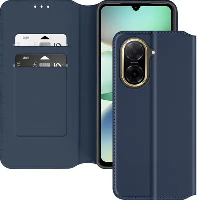 Produktbild von Avizar, Hülle Redmi A5 Kartenfach mit Videoständer, Nachtblau