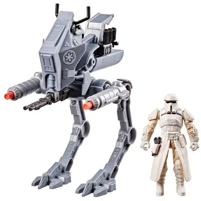 Produktbild von Star Wars ActionVerse AT-RT Imperial Remnant Pilot Figur, AT-RT, The Mandalorian & Grogu, Ab 4 Jahren