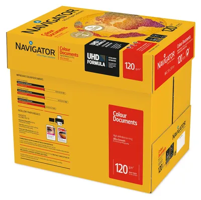 Kopierpapier A4 120 g/m², 8x250 Blatt, weiß