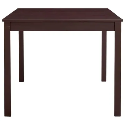 Produktbild von "2026 Aktion"Esstisch für 2-4 Personen - CLORIS - Küchentisch - Dunkelbraun 180 x 90 x 73 cm Kiefernholz - NeuMöbel5429659