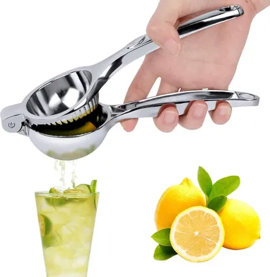 Produktbild von Citruspresse – Durchmesser 7 cm – Edelstahl – Spülmaschinenfest – Ergonomischer Griff