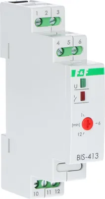 Produktbild von Bistabiles Relais mit Zeitrelais, für DIN-Schiene, mit Einschaltrelais 160A/20ms BIS-413-LED
