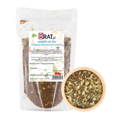 Produktbild von Beruhigungstee Engelslied 100g – Schlaf- & Wohlfühltee