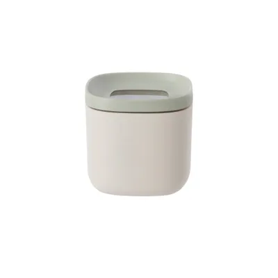 Produktbild von BergHOFF 3950401, Universal-Behälter-Set, 0,16 l, Polypropylen (PP), Beige, Grün, Abnehmbarer Deckel, Rechteckig