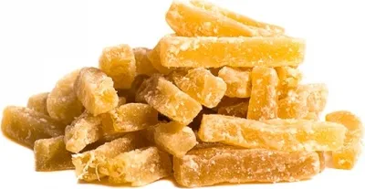 Produktbild von Ingwerstäbchen scharf - Ingwer Stäbchen kandiert - Trockenfrüchte - 120g