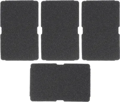 Produktbild von McFilter | Ersatzfilter (4 Stück) Schwammfilter geeignet für Beko 2964840100, DPU 7340, DPU 7404, Blomberg TKF7451, Grundig Edition 70