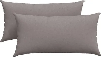 Obrázok produktu pre vidaXL Vankúše na pohovku 2 ks Taupe 80 x 40 cm látka