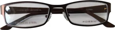 Produktbild von Fossil Korrektionsfassung Brille Metall Braun 51/18/140 - OF1171200