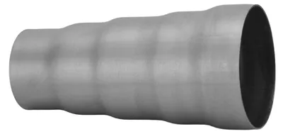 Imagen del producto de Conector para tubo de escape cónico de 50 mm a 70 mm, adaptador reductor de 5 pasos, universal, de hierro, para automóviles